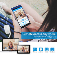 2MP Remote Cameras Kit IR  HD Video 4ch 1080P DVR Security Camera CCTV