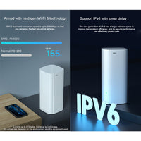 Tenda AX3000 Gigabit Wifi6 Whole Home Mesh Router 5G