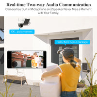 Wireless Outdoor Floodlight Camera Solar CCTV Wifi Network SecuritySystem Camera