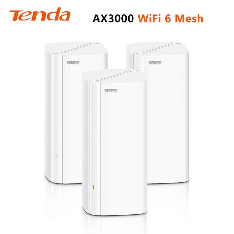 Tenda AX3000 Gigabit Wifi6 Whole Home Mesh Router 5G