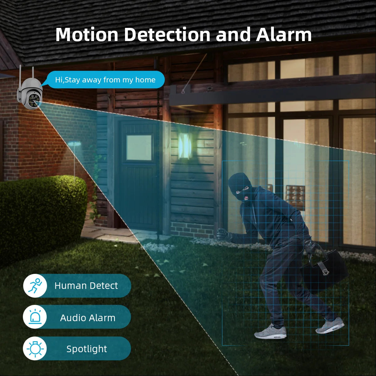 8 Channel 8MP Security Camera System Wireless Cctv 8ch PTZ Wifi Kit