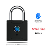 Waterproof Candado Con Huella Digital Wifi Wholesale Smart Fingerprint Padlock