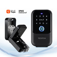 Wireless Wifi Outdoor Wall Mounted Anti Theft Fingerprint Lock Key Safe Box