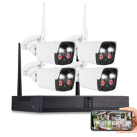 Wireless Security System One-Way Audio Night Vision Outdoor WiFi Wireless Camera
