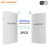COMFAST 1KM WIFI Range Access Wireless Outdoor CPE Router Extender 2.4G