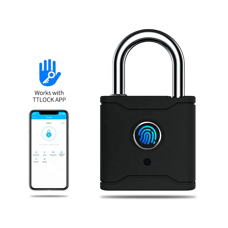 Waterproof Candado Con Huella Digital Wifi Wholesale Smart Fingerprint Padlock