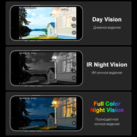 Wireless Outdoor Floodlight Camera Solar CCTV Wifi Network SecuritySystem Camera