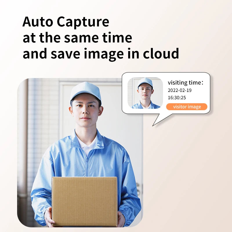 Video Doorbell X9 HD Night Vision  Home Surveillance Video Intercom Doorbell