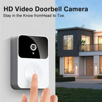 Video Doorbell X9 HD Night Vision  Home Surveillance Video Intercom Doorbell